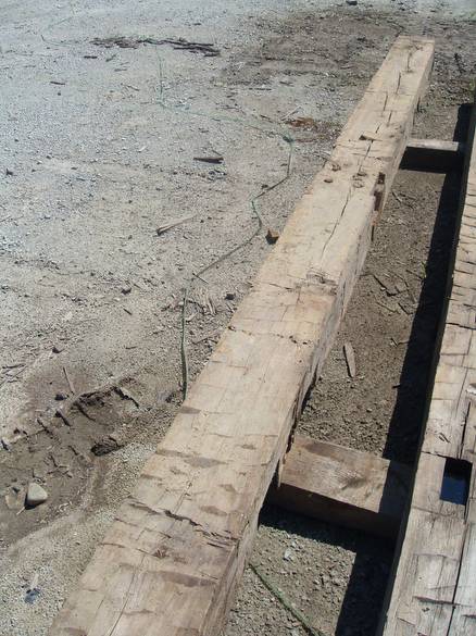 Hand Hewn Timbers